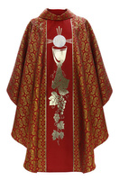 Chasuble gothique "Calice avec hostie"