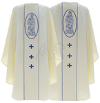 Casulla gótica mariana G646-K27