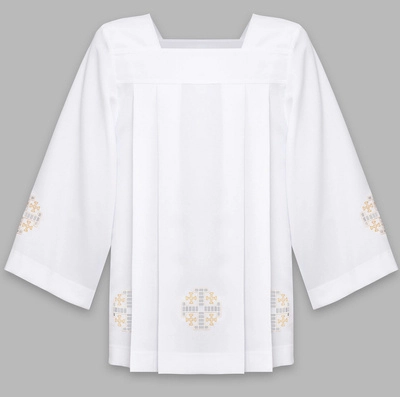 Surplice "Jerusalem crosses" K4-G