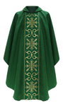 Chasuble gothique "Croix avec des épis de maïs"