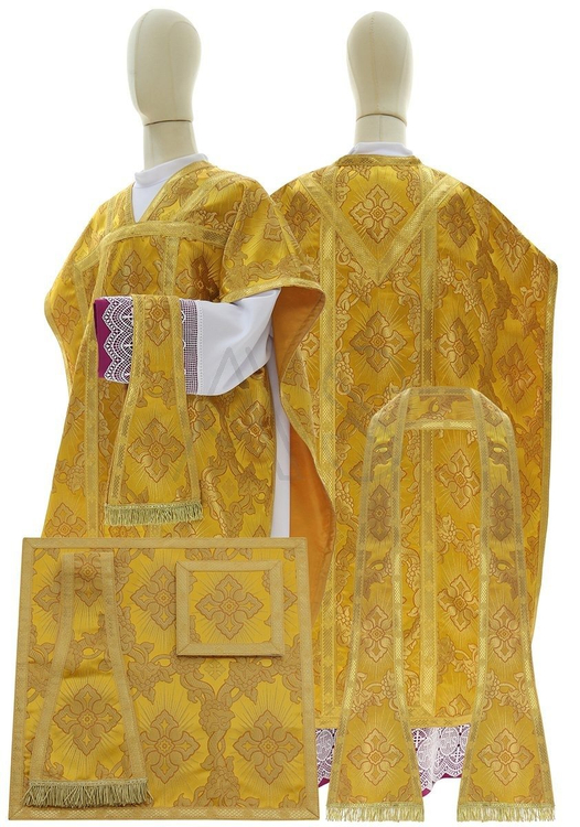Casula di seta "San Filippo Neri" F068-G9