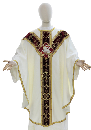 Halbgotische Kasel "Lamm" GY883-AKC26
