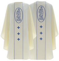 Marian Gothic Chasuble G646-K27