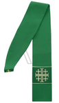 Étole gothique réversible "Croix de Jérusalem" SZ1