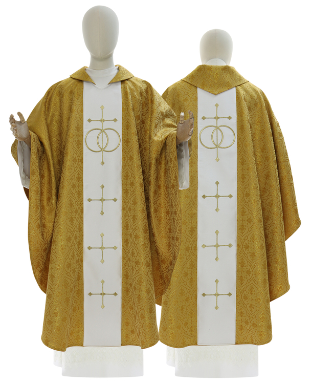Casulla gótica "Boda" 631-G16