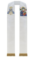 Gothic stole "Our Lady of Perpetual Help" SH24-B