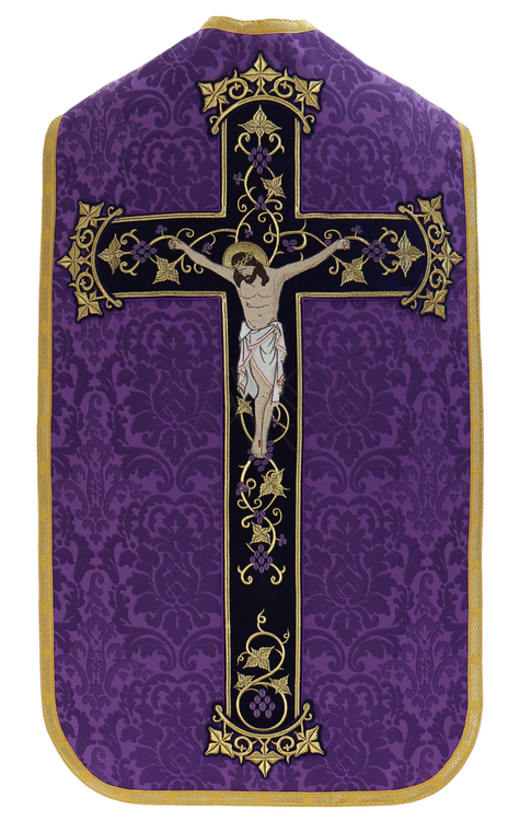 Roman chasuble "Crucifixion of Jesus" R845-AF26