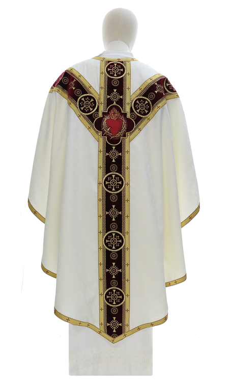 Halbgotische Kasel "Herz Jesu" GY882-AKC26