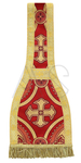 Chasuble romaine "Coeur de Jésus, Marie, Joseph" R822-AC8