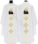 Casulla gótica "San Padre Pío" 413-AB25
