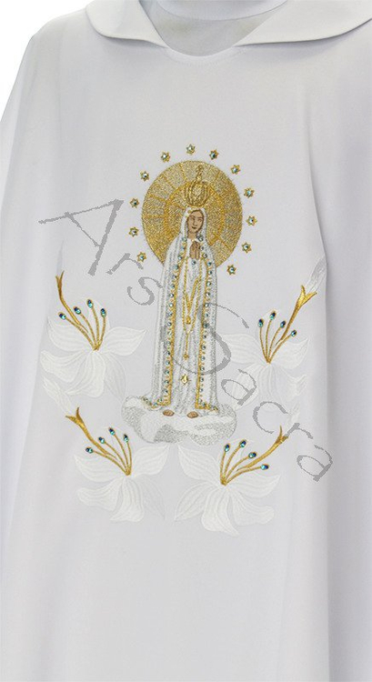 Casulla gótica "Nuestra Señora de Fátima" 727-B