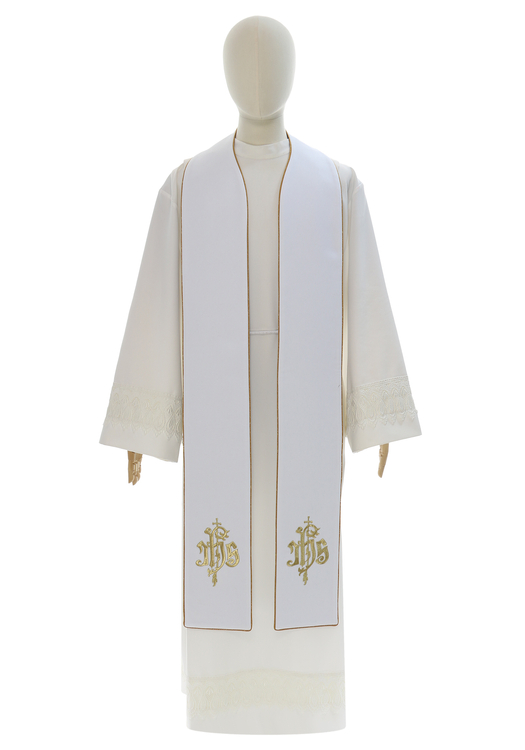 Gothic stole "IHS" SHIHS