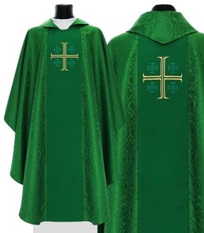 Ornat gotycki "Krzyże Jerozolimskie" 725-Z25