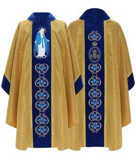 Ornat gotycki "Matka Boża Niepokalana" 448-AGN61g