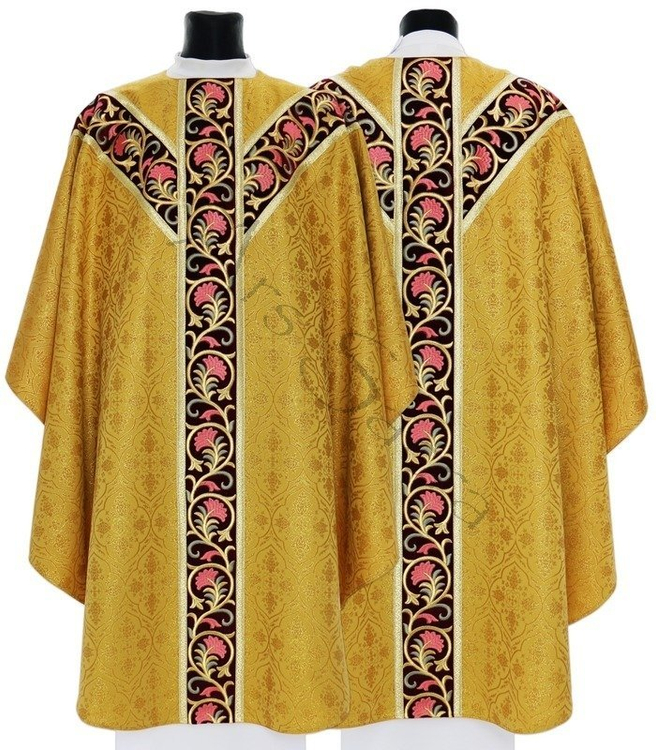Chasuble semi-gothique GY740-AGC16