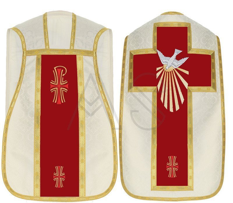 Ornat rzymski "Duch Św." R774-BC25