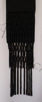 Black cincture for cassock CIN-CZf