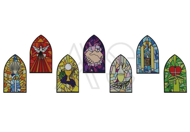 Fridge magnet "Anointing of the Sick"