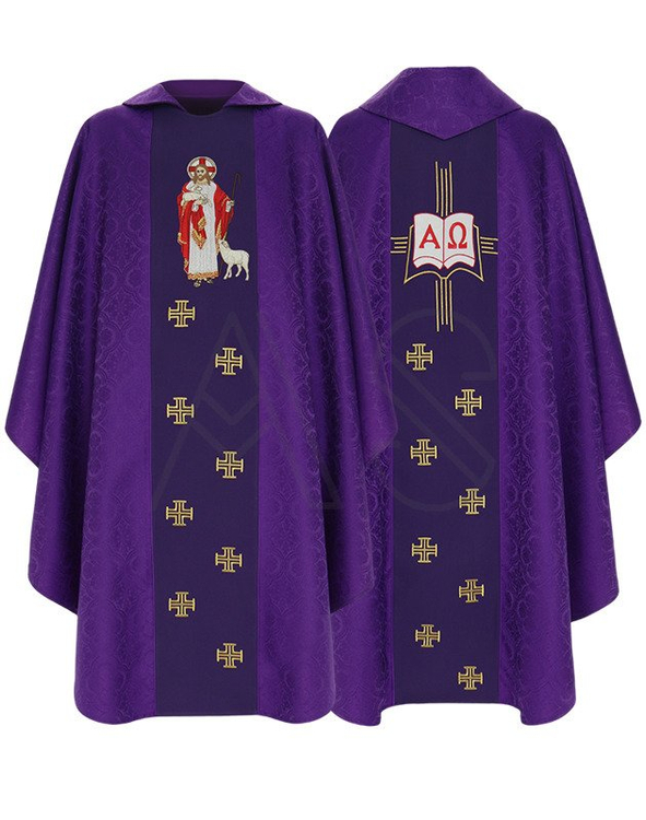 Casulla gótica "Buen Pastor" 424-F25