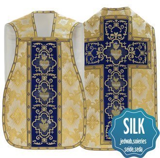 Römische Kasel "Herz von Jesus, Maria, Josef" R822-AKN9