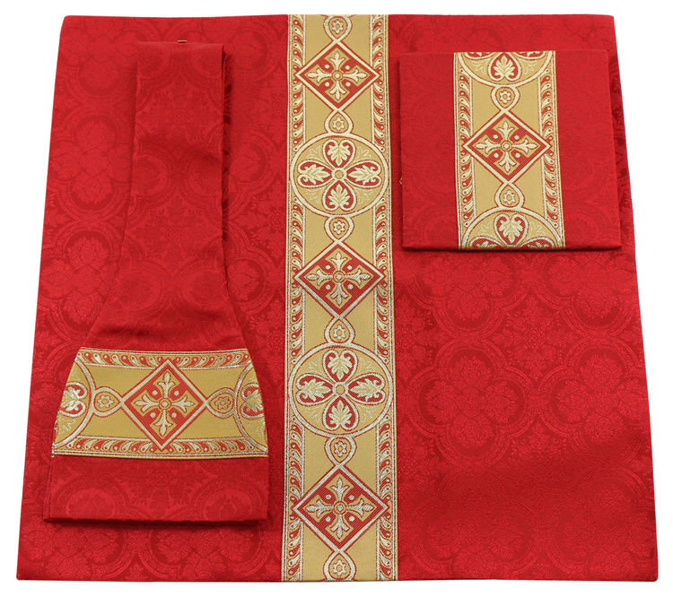 Burse, maniple, chalice veil VMB114-C25