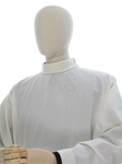 Ivory alb made of light fabric A26-K