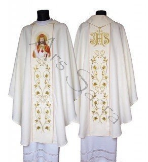 Chasuble gothique "Christ-Roi" 543-K