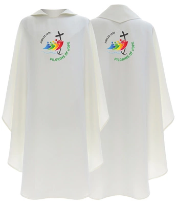 Chasuble gothique "Pilgrims of Hope" 896