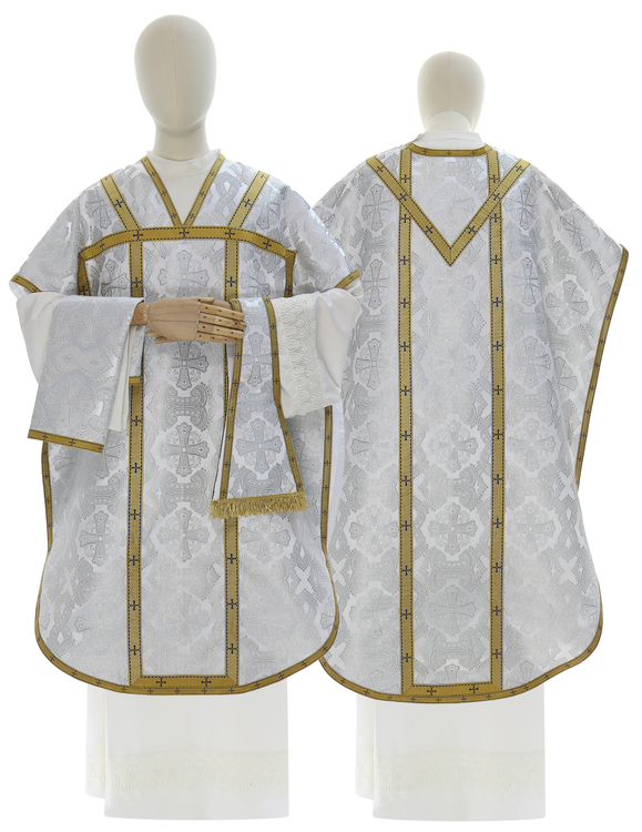 Casula di seta "San Filippo Neri" F068-B39n