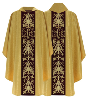 Chasuble gothique "IHS" 871-A25