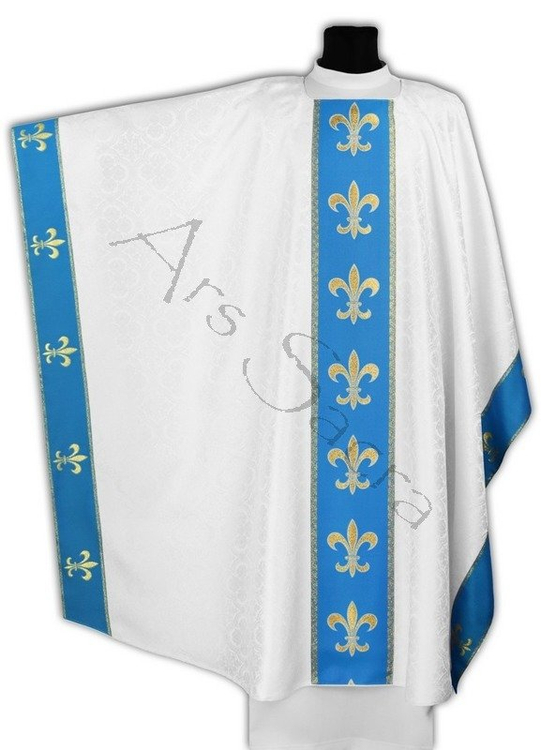 Chasuble monastique mariale MX086-BN25