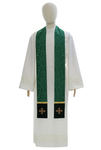 Chasuble semi-gothique "Coeur de Jésus" GY829-AZ26