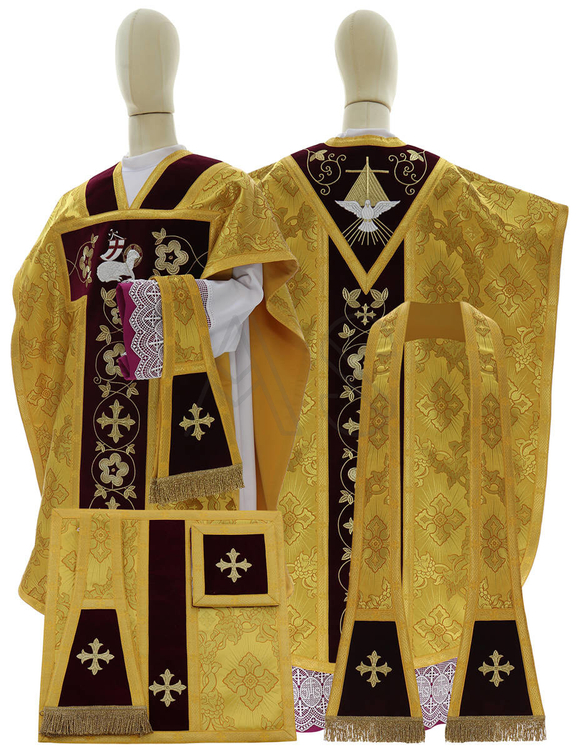 Casula di seta "San Filippo Neri" F831-AK9