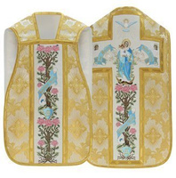 Marian roman chasuble "Ave Maria" R473-K9