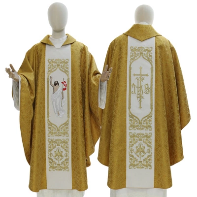 Gothic Chasuble "Jesus is Risen" 517-G16