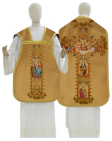 Chasuble romaine "Dernière Cène" R916-G63