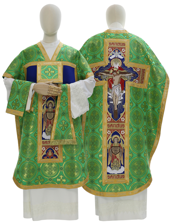 Casulla de seda "Santísima Trinidad" F778-8