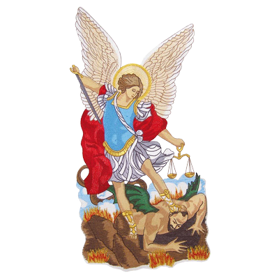 Applique brodée "Saint Archangol Michael"