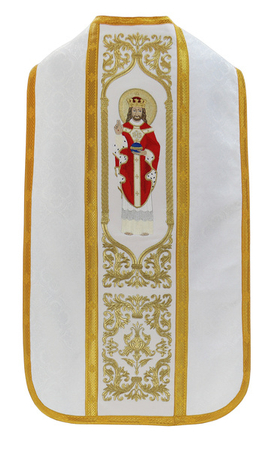 Roman chasuble "Christ the King" R468-K25