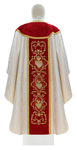 Casula gotica "Cuore di Gesù, Maria, Giuseppe" G822-A25