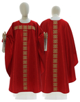 Casulla "Cruz de tau" GT555-C25