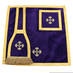 Burse, maniple, chalice veil VMB-AFA
