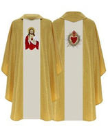 Chasuble gothique "Coeur de Jésus" 779-GK25