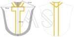 Casulla de seda "San Felipe Neri" F831-AGC9