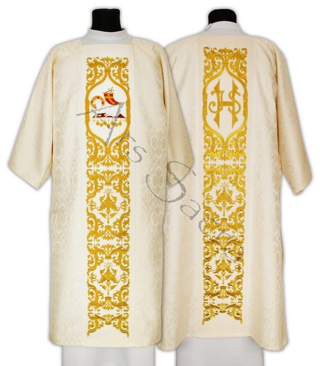 Dalmática gótica "Cordero de Dios" D598-AK25