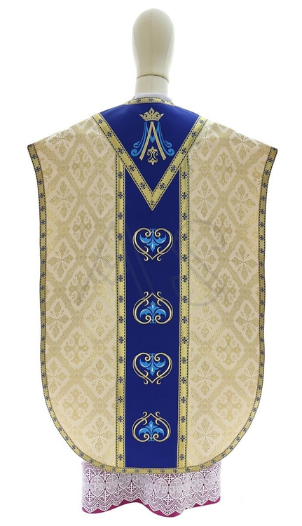 Chasuble en soie "Saint Philippe Neri" F766-KN50