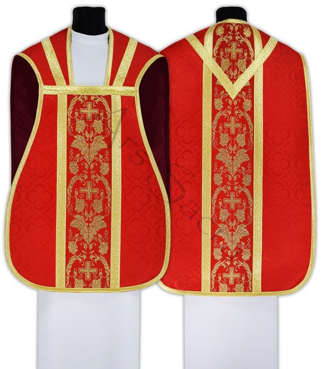 Roman chasuble R001-GC16