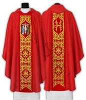 Gothic Chasuble "Crucifixion" 588-AC25