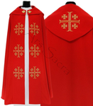Gothic Cope "Jerusalem Crosses" K723-C