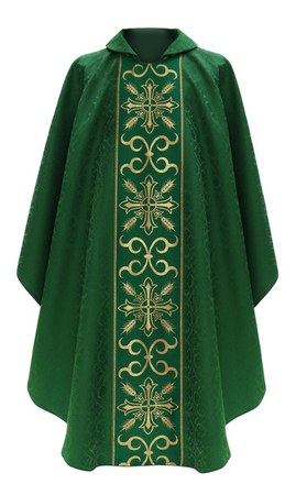 Gotische Kasel "Kreuz mit Ähren“